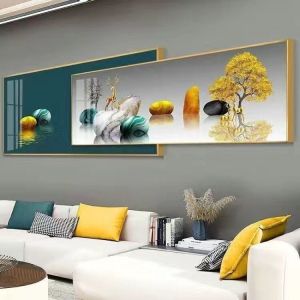 двойна картина с рамка ART Crystal 50*120-40*120