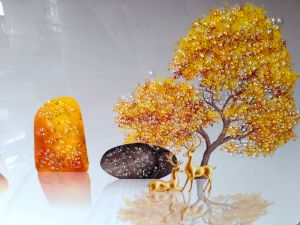 двойна картина с рамка ART Crystal 50*120-40*120