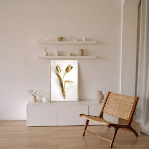 картина с рамка Златно лале ART HD 40 х 60 см