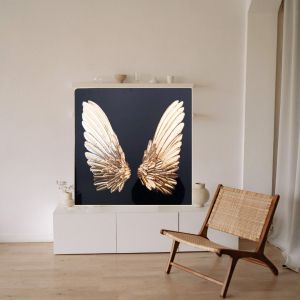 картина с рамка Ангелски крила ART HD 60 х 60 см