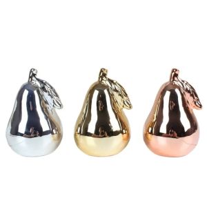 сувенир 8,5 SILVER, GOLD & ROSE GOLD PEAR