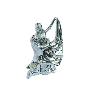 статуетка DANCING COUPLE SILVER 25 см
