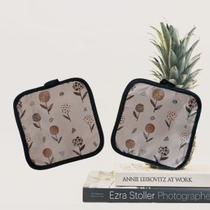 кухненски ръкохватки 2 бр. кафяво лале