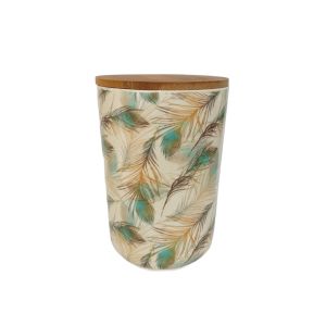 бамбуков буркан за подправки PEACOCK FEATHER