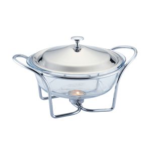 кръгъл съд за топло сервиране 2 л Morello Inox