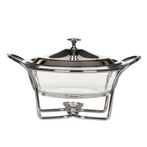 кръгъл съд за топло сервиране 2 л Morello Inox