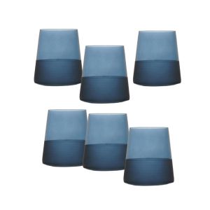 комплект 6 чаши 420 мл Matte Blue