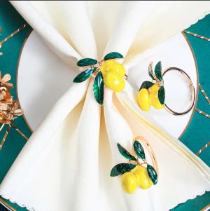 пръстени за салфеки 6 бр. MORELLO LEMONS