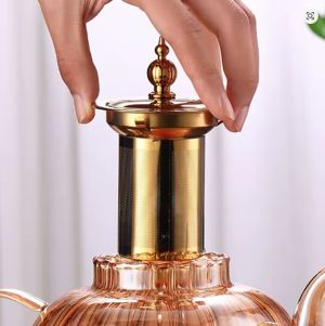 кана за чай Cramello, 1200 мл, боросиликатно стъкло