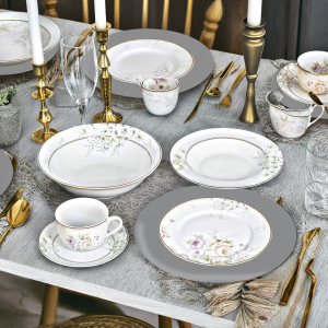 сервиз за хранене 31 ч. Gray Humble Rose