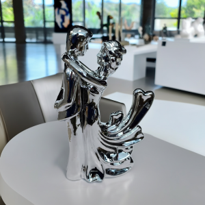 статуетка Dancing Couple Silver 27 см