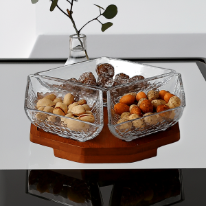 ордьовър с дървена поставка