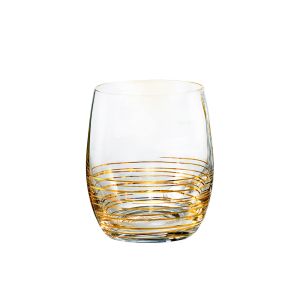 чаши за уиски Viola Gold Spiral by Bohemia Crystalex