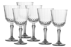 чаши за бяло вино 6 бр. 220 мл - здраво и стабилно стъкло