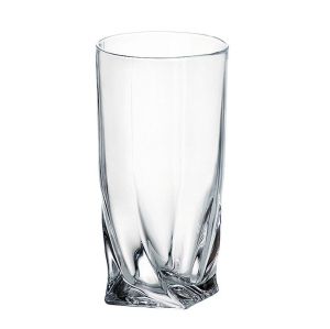 чаши за вода 350 мл Quadro, Bohemia Crystalite