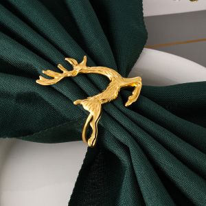 пръстени за салфеки 6 бр. Златен Елен