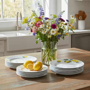 сервиз за хранене от порцелан