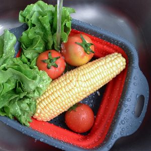 сгъваем силиконов гевгир Red Square 28 * 22 * 9 см