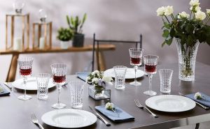 чаши за бяло вино 6 бр. 200 мл Tendresse Collection - релефно и стабилно стъкло