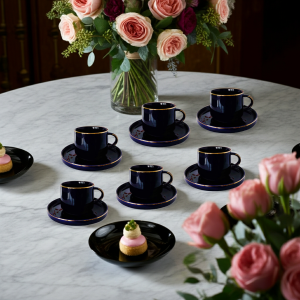 чаши за капучино или чай 12 ч. Modern Blue