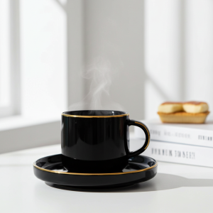 чаши за капучино или чай 12 ч. Modern Black