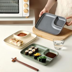 керамично плато за сервиране 24.2 см Nordic Green, Gray