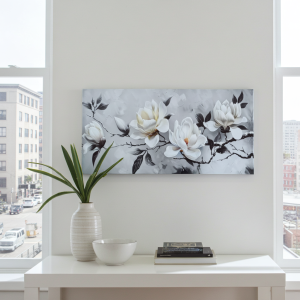 картина Магнолии, канава 80 х 40 см