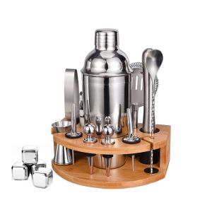 комплект за коктейли с поставка 16 части Morello Silver