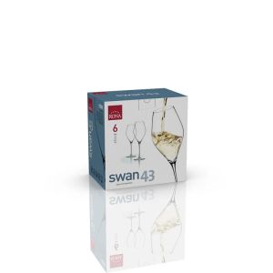 чаши за бяло вино 6 бр. Swan 430 мл 
