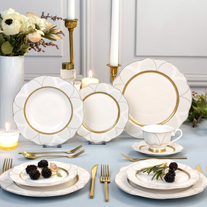 сервиз за хранене от порцелан