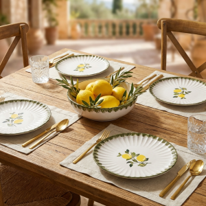 сервиз за хранене 18 части New Lemons - керамика