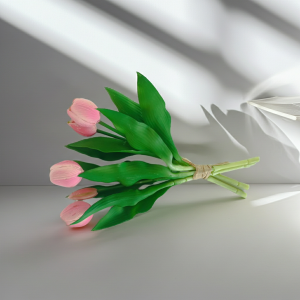 Букет от 5 розови лалета Morello – нежно усещане, 31 см