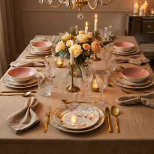 сервиз за хранене от порцелан