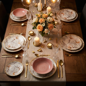 сервиз за хранене от порцелан