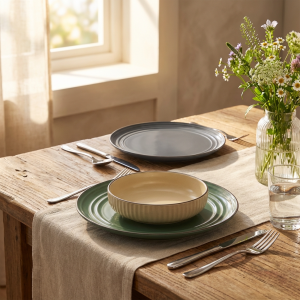 сервиз за хранене Morello Nordic, 18 части – сив, бежов, зелен