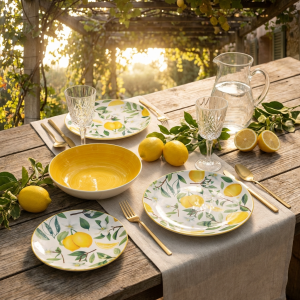 сервиз за хранене от порцелан