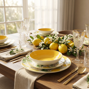 сервиз за хранене от порцелан