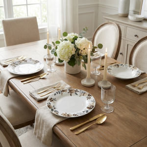 сервиз за хранене от порцелан