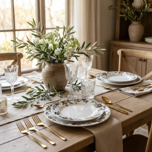 сервиз за хранене от порцелан