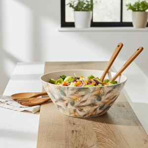 бамбукова купа за салата Morello – Peacock Feather, 24 см