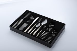 Прибори за хранене 30 части Morello-злато