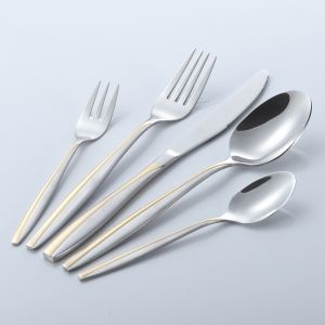 Прибори за хранене 30 ч. Gold Satin by Morello