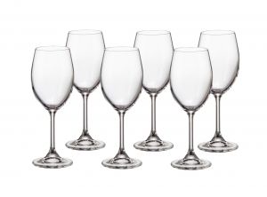 чаши за бяло вино 250 мл Sylvia, Bohemia Crystalite