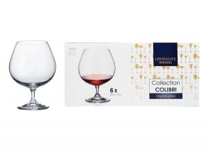 чаши за коняк Bohemia Colibri 690 мл, Bohemia Crystalite