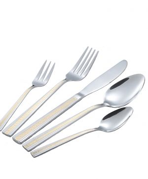 Прибори за хранене 30 части Morello-злато