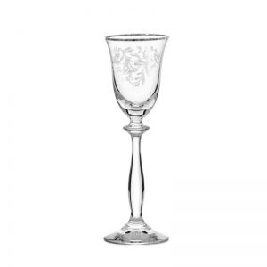 Чаши за ракия 60 Angela Platinum by Bohemia Crystalex