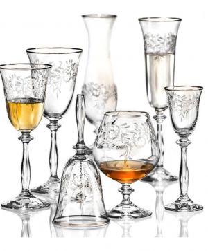 Чаши за вода Angela Platinum by Bohemia Crystalex ® 