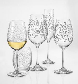 чаши за уиски Viola Decor 300 мл