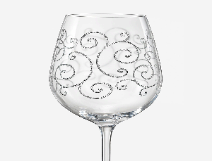 чаши за червено вино 570 Viola Decor