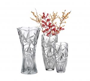 Ваза Pinwheel 25 см Crystalite Bohemia